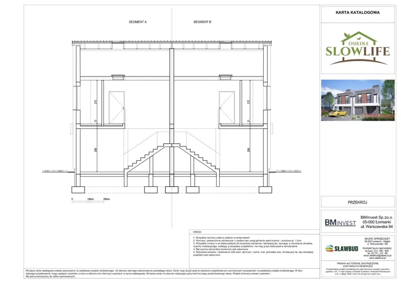 Dom 101,69 m², oferta nr 29A, Osiedle SLOW LIFE, Łomianki, ul. Spokojna/Wyjątkowa