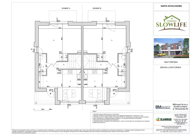 Dom 101,69 m², oferta nr 30A, Osiedle SLOW LIFE, Łomianki, ul. Spokojna/Wyjątkowa