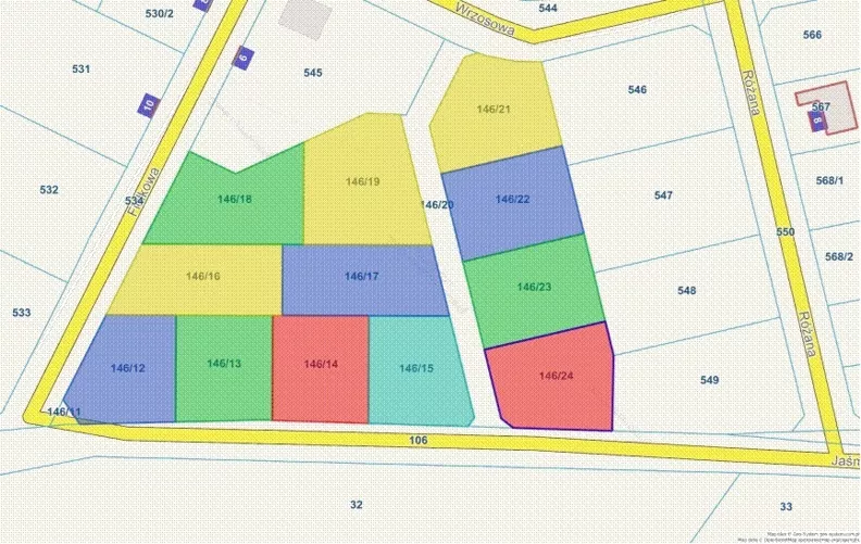 Działka 1 000,00 m², oferta nr , 46007/3186/OGS, Charbrowo