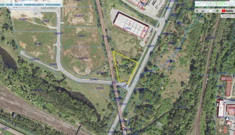 Działka 4 604,00 m², oferta nr , 45861/3186/OGS, Dąbrowa Górnicza
