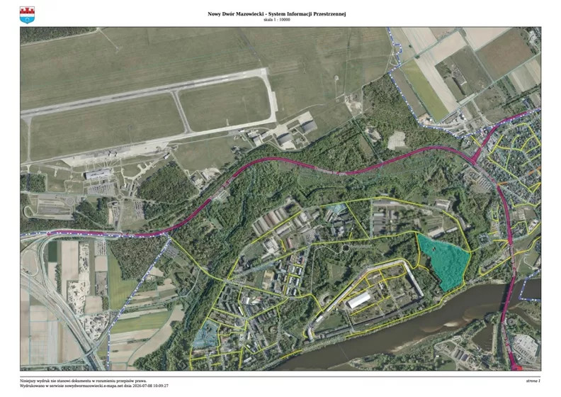 Działka 78 379,00 m², oferta nr , 45956/3186/OGS, Nowy Dwór Mazowiecki, gen. Ignacego Ledóchowskiego