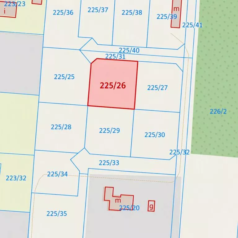 Działka 1 072,00 m², oferta nr , 46045/3186/OGS, Żołędowo, Jastrzębia