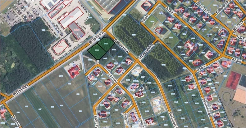 Działka 1 395,00 m², oferta nr , 46093/3186/OGS, Krapkowice