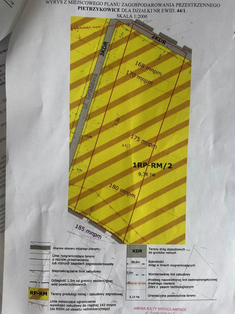 Działka 37 000,00 m², oferta nr , 45274/3186/OGS, Smolec, Leśna