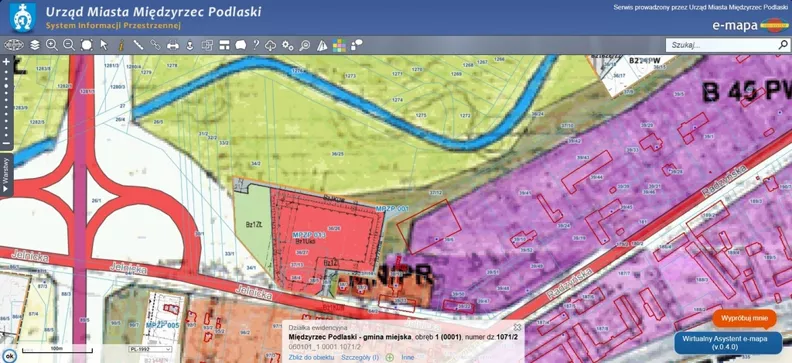 Działka 12 934,00 m², oferta nr , 45912/3186/OGS, Międzyrzec Podlaski