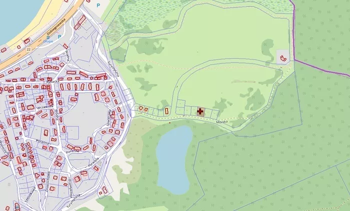 Działka 415,00 m², oferta nr , 45831/3186/OGS, Długie, Morska