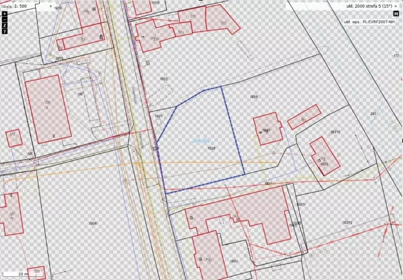 Działka 1 703,00 m², oferta nr , 45907/3186/OGS, Jedlina-Zdrój, Noworudzka