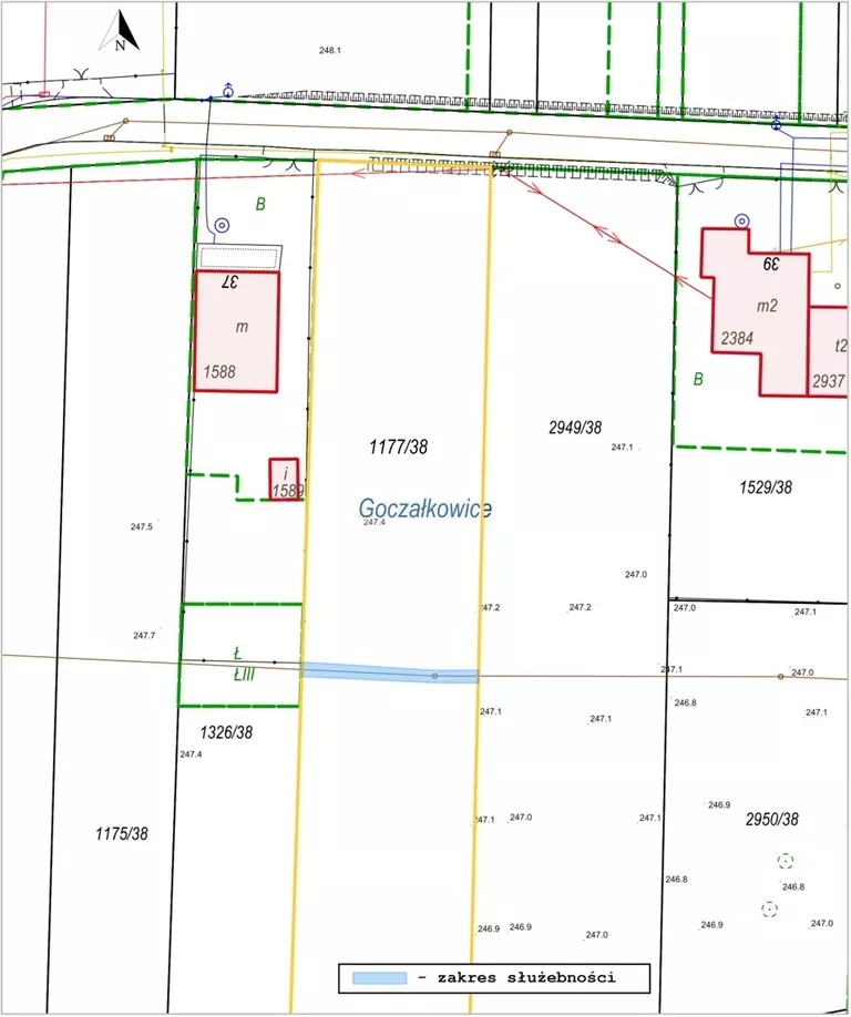 Działka 3 348,00 m², oferta nr , 45763/3186/OGS, Goczałkowice-Zdrój, Powstańców Śląskich