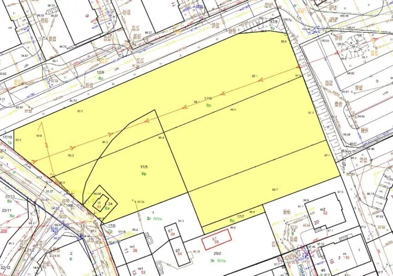 Działka 5 525,00 m², oferta nr , 45754/3186/OGS, Szczecin, Sarnia