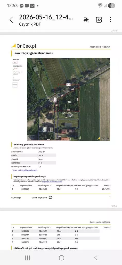 Działka 2 200,00 m², oferta nr , 45285/3186/OGS, Szpondowo