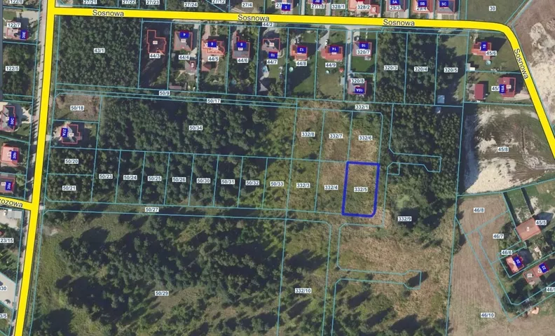 Działka 1 204,00 m², oferta nr , 45916/3186/OGS, Wioska