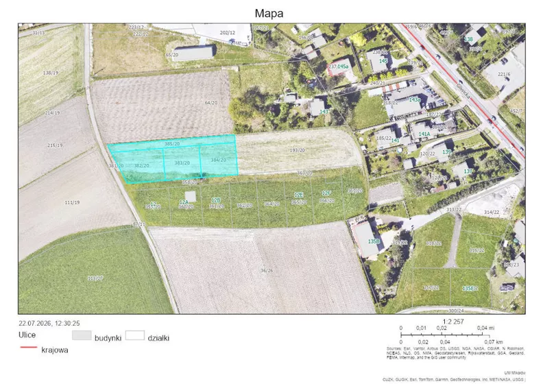 Działka 734,00 m², oferta nr , 45898/3186/OGS, Mikołów, Zgody