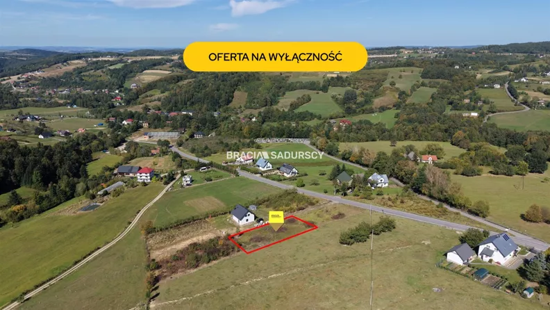 Działka 1 308,00 m², oferta nr , BS5-GS-317397-1, Jodłownik