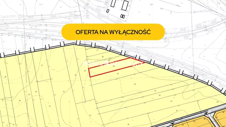 Działka 2 454,00 m², oferta nr , BS5-GS-312810-19, Kraków, Mistrzejowice, Nowa Huta