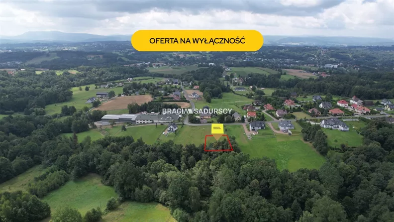 Działka 803,00 m², oferta nr , BS5-GS-310994-32, Siepraw
