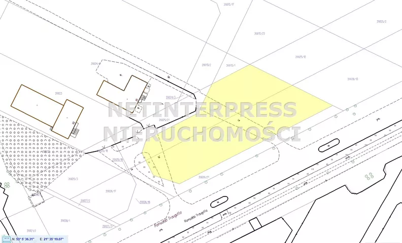 Działka 2 755,00 m², oferta nr , NET-GS-1887, Ostrołęka