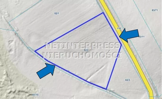 Działka 10 759,00 m², oferta nr , NET-GS-1922, Węgorzewo