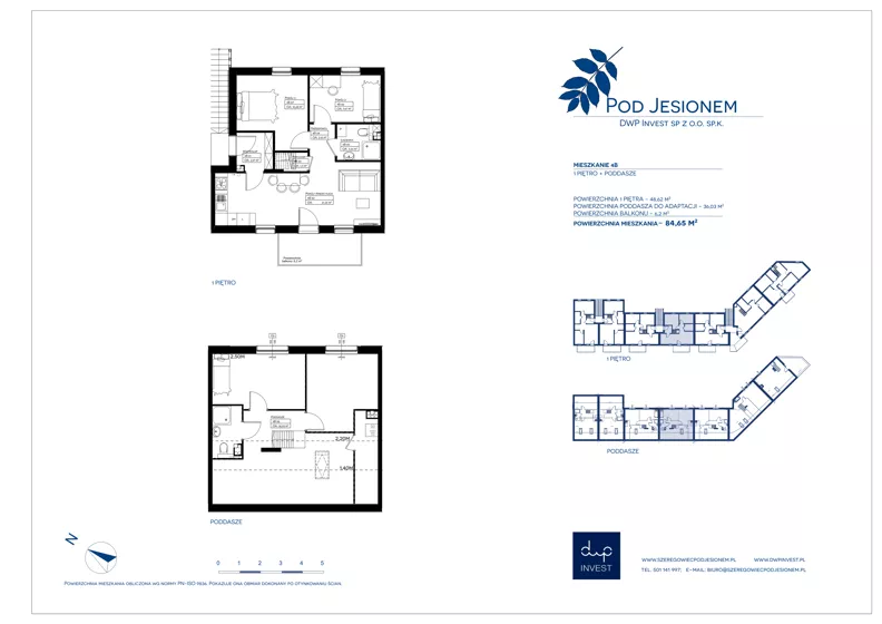 Dom 81,81 m², oferta nr 4B, Szeregowiec pod Jesionem, Kołobrzeg, Osiedle Nr 3, ul. Obozowa
