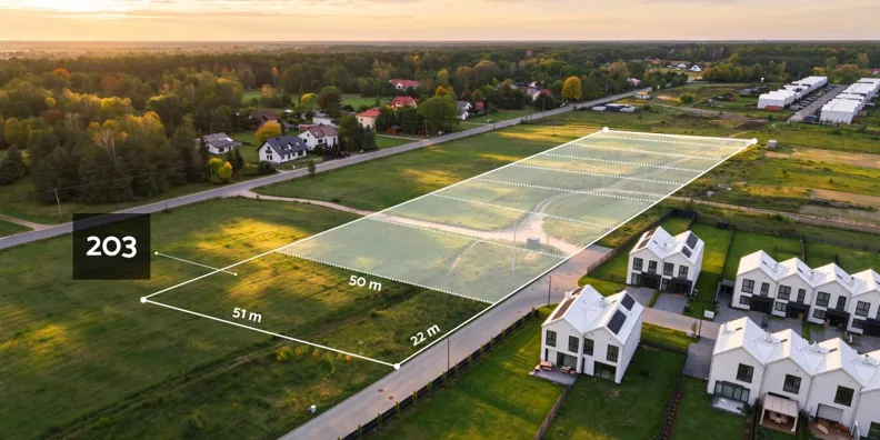 Działka 1 104,00 m², oferta nr , 1, Krępa, Kaliny