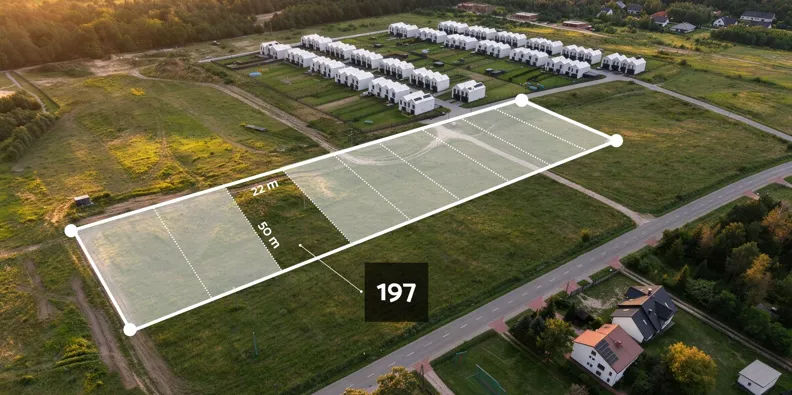 Działka 1 102,00 m², oferta nr , 7, Krępa, Kaliny