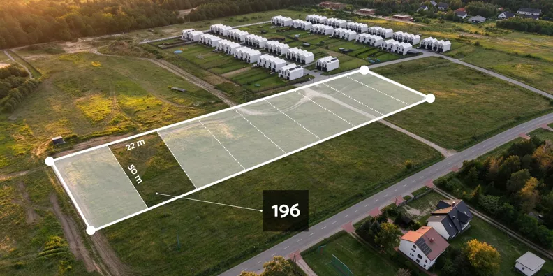 Działka 1 100,00 m², oferta nr , 8, Krępa, Kaliny