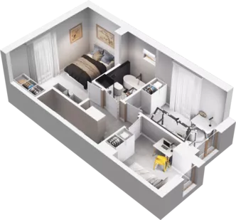 Dom 66,13 m², oferta nr H3.2, Hej! Baniocha Domy, Baniocha, wjazd od ul. Spokojnej
