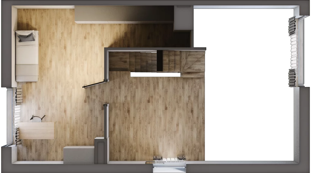 4 pokoje, mieszkanie 81,61 m², piętro 1, oferta nr 20.2, Cascada House, Rząska, ul. Piaski / Łąkowa