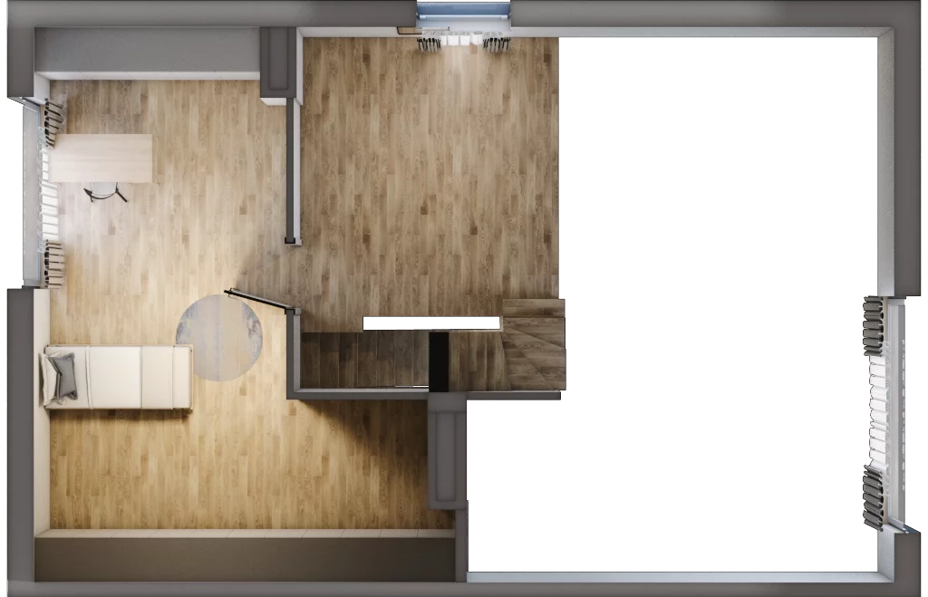 4 pokoje, mieszkanie 100,57 m², piętro 1, oferta nr 29.2, Cascada House, Rząska, ul. Piaski / Łąkowa