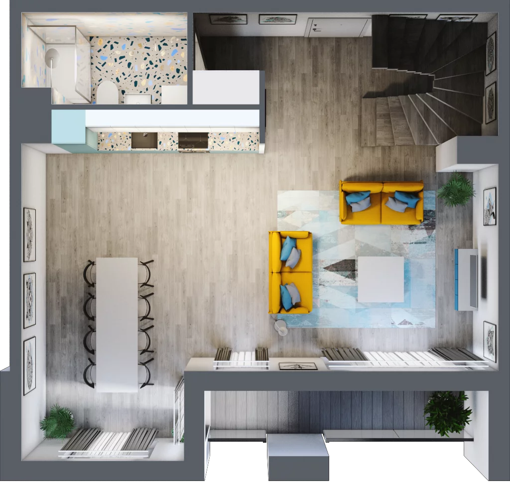 4 pokoje, mieszkanie 95,62 m², piętro 5, oferta nr M.31, Tarasy Śląskie, Chorzów, Chorzów II, ul. 3 Maja