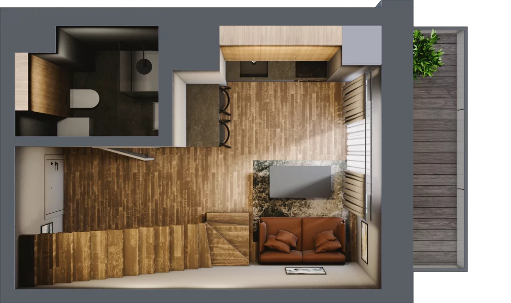 2 pokoje, apartament 39,99 m², piętro 4, oferta nr 41, Folwark Scheiblera, Łódź, Widzew, ul. Tymienieckiego 33A