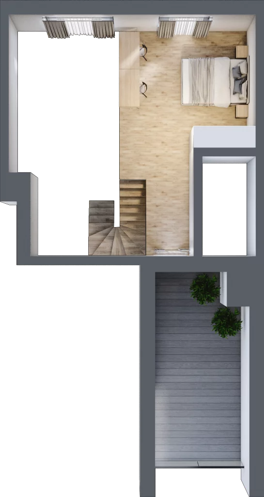 3 pokoje, mieszkanie 61,41 m², piętro 2, oferta nr A.2.79, My Forest, Warszawa, Białołęka, ul. Modlińska 342