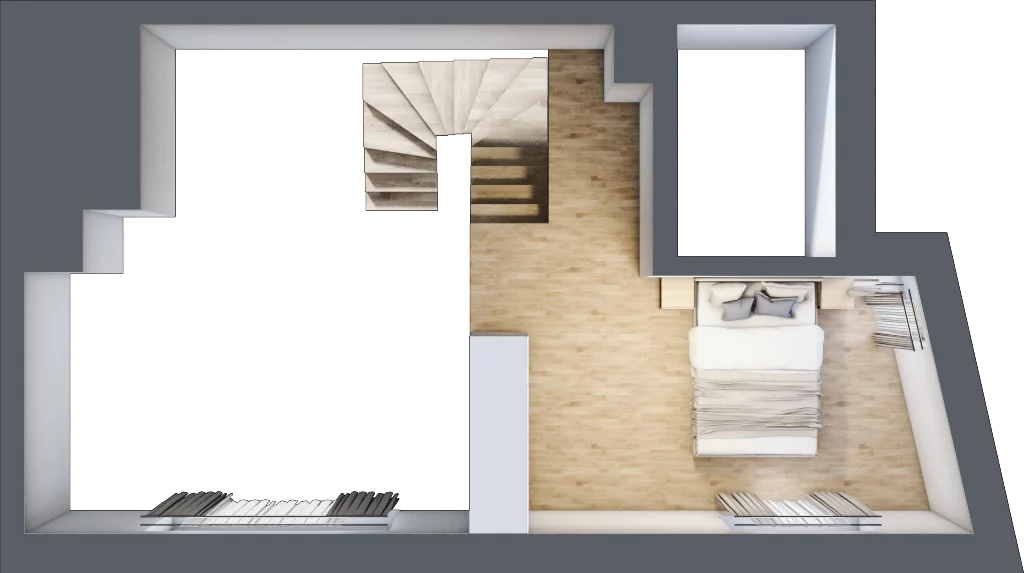 3 pokoje, mieszkanie 43,29 m², piętro 2, oferta nr A.2.37, My Forest, Warszawa, Białołęka, ul. Modlińska 342