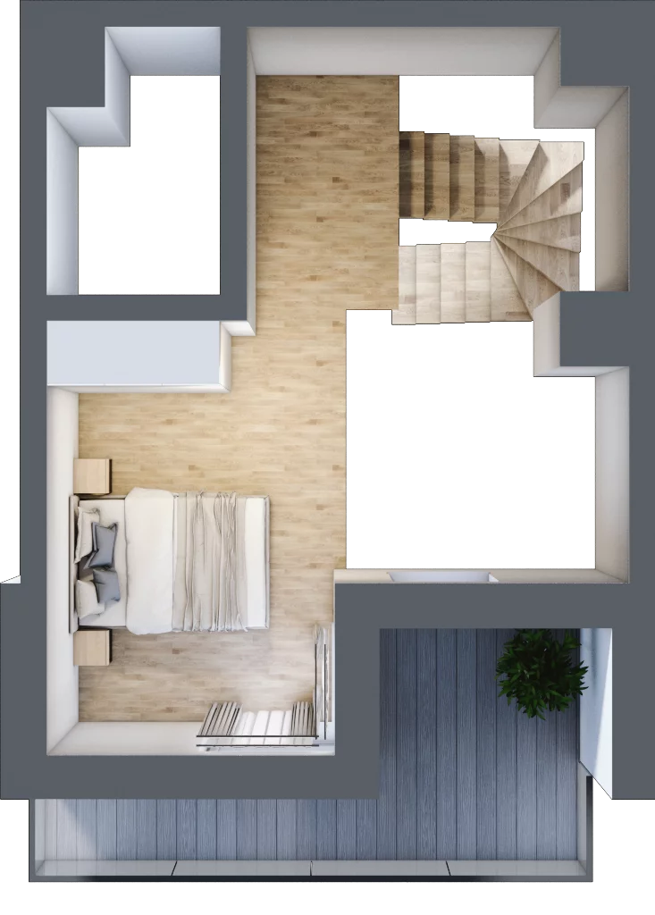 2 pokoje, mieszkanie 38,97 m², piętro 2, oferta nr A.2.40, My Forest, Warszawa, Białołęka, ul. Modlińska 342