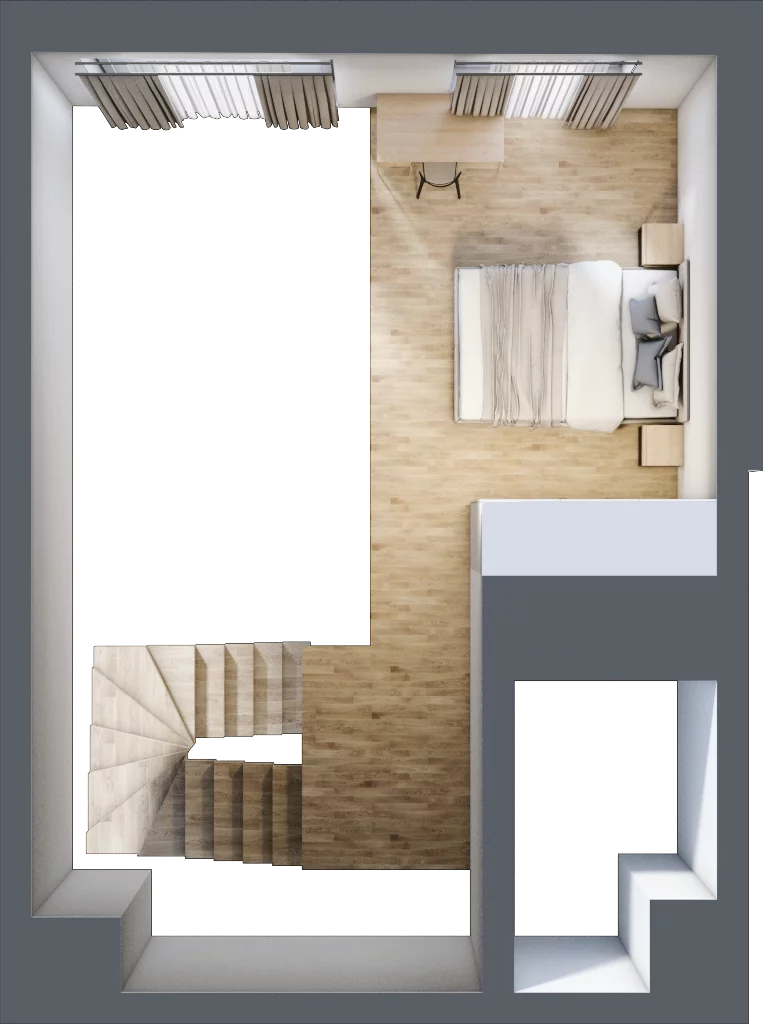 2 pokoje, mieszkanie 38,46 m², piętro 2, oferta nr A.2.44, My Forest, Warszawa, Białołęka, ul. Modlińska 342