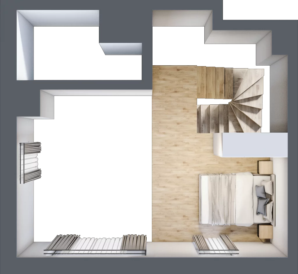 3 pokoje, mieszkanie 36,18 m², piętro 2, oferta nr B.2.14, My Forest, Warszawa, Białołęka, ul. Modlińska 342