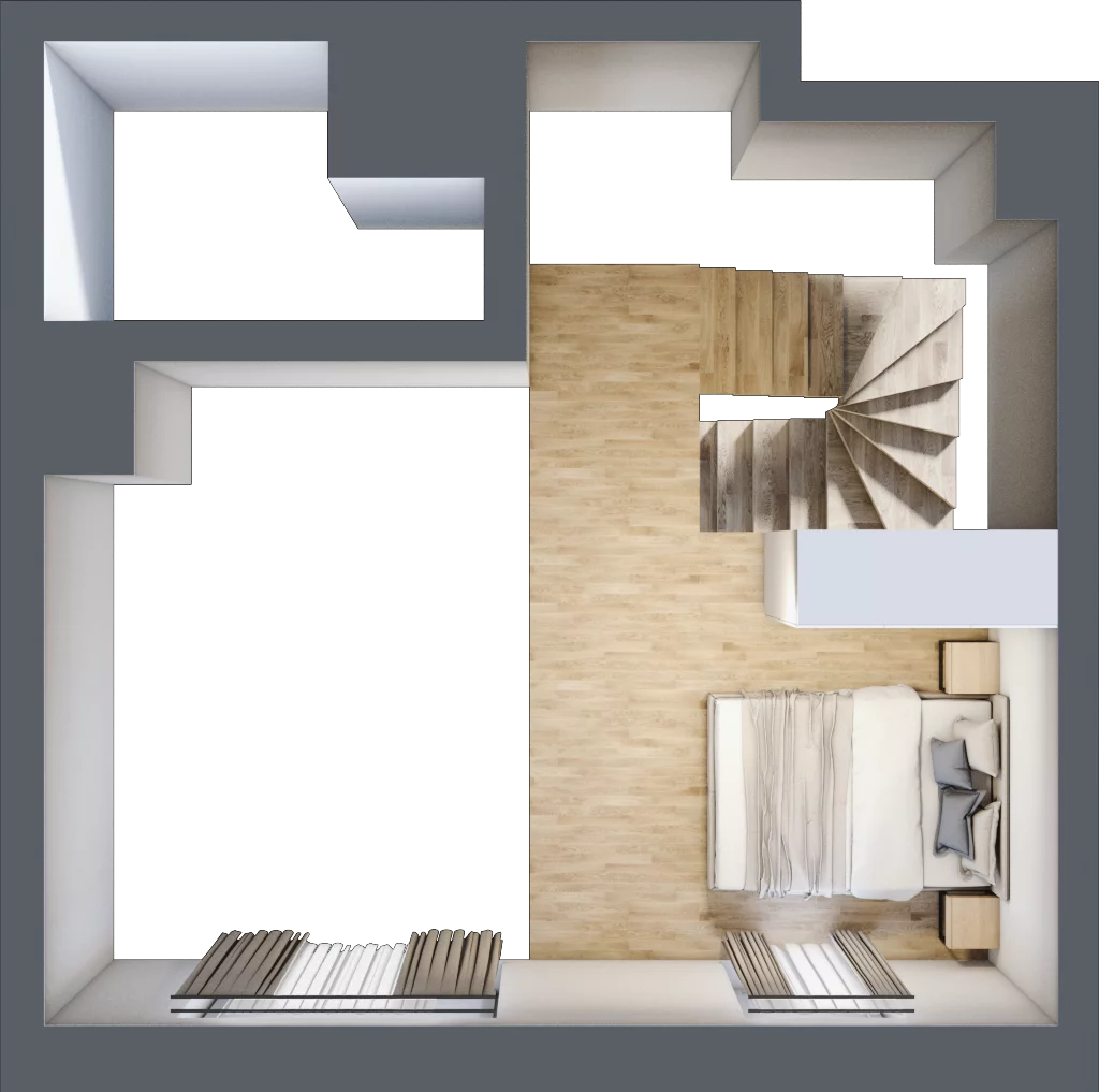 2 pokoje, mieszkanie 33,88 m², piętro 2, oferta nr B.2.46, My Forest, Warszawa, Białołęka, ul. Modlińska 342