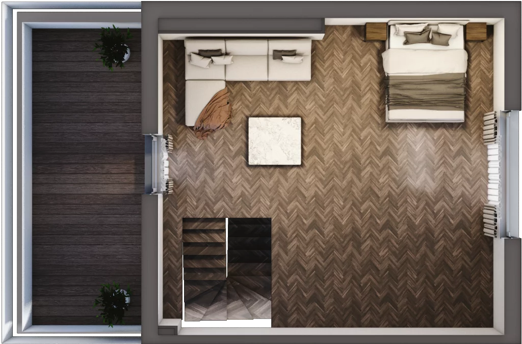 Dom 150,60 m², oferta nr 6A, Wille przy Lesie, Jazgarzewszczyzna, ul. Krzywa