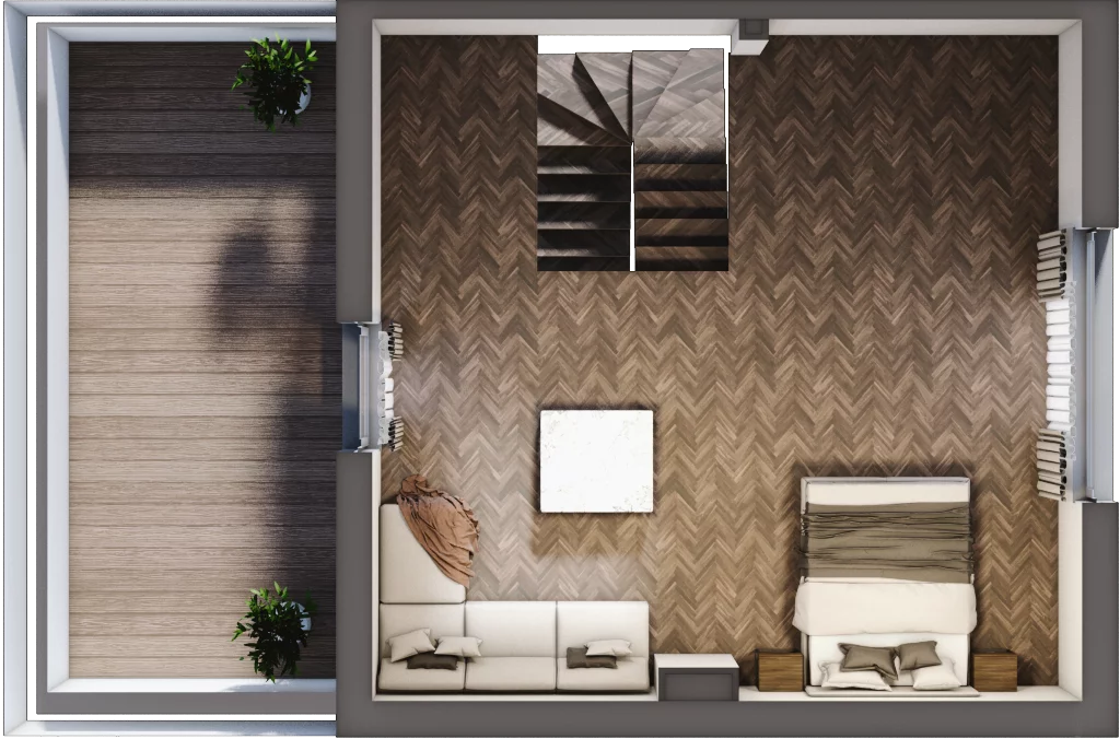 Dom 149,53 m², oferta nr 5A, Wille przy Lesie, Jazgarzewszczyzna, ul. Krzywa