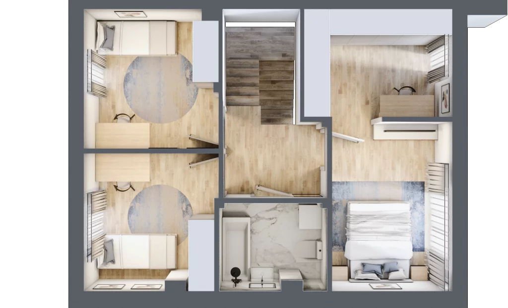 Dom 106,43 m², oferta nr 5B, Miasto Ogród 5, Ożarów Mazowiecki, ul. Dmowskiego