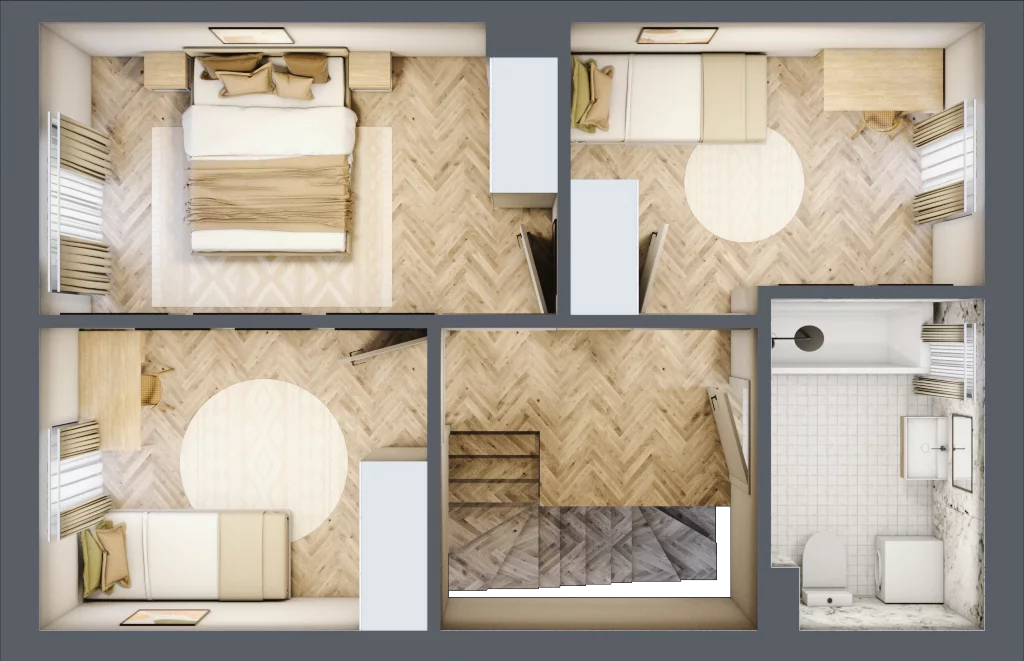 Dom 85,17 m², oferta nr 17B, Arkady Walendów, Walendów, ul. Brzozowa