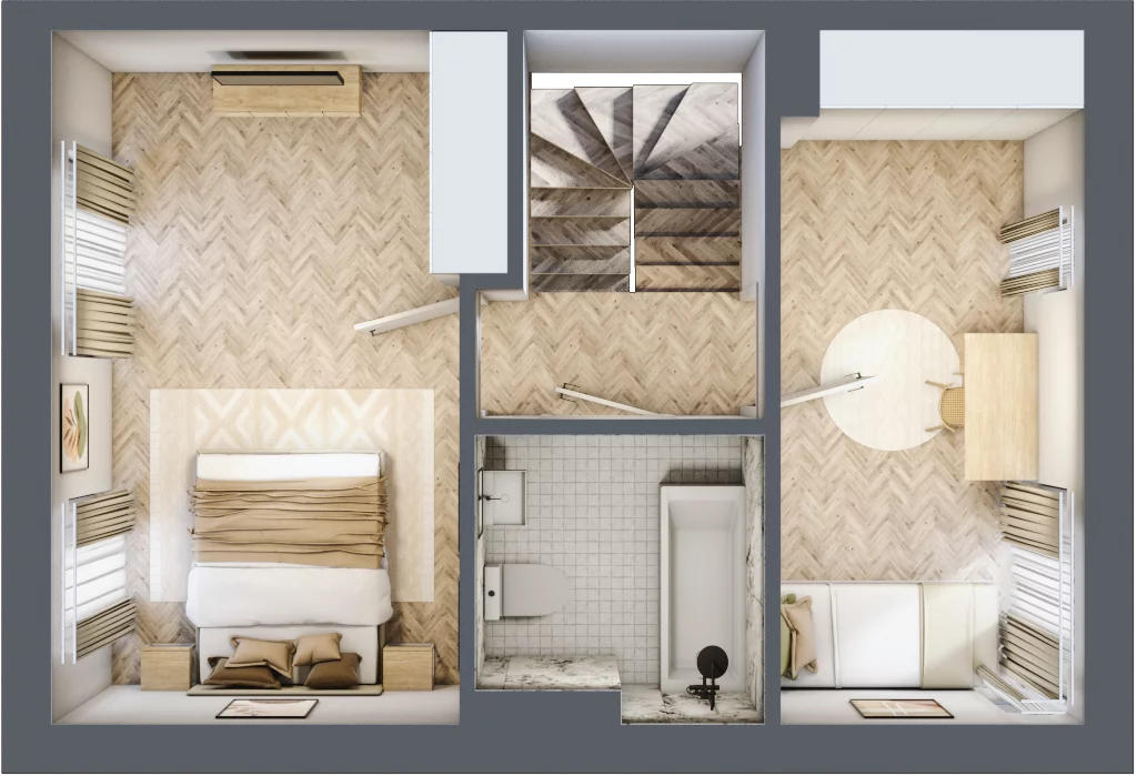 Dom 75,74 m², oferta nr 32A, Zielono Mi 2, Podolszyn, ul. Zielona