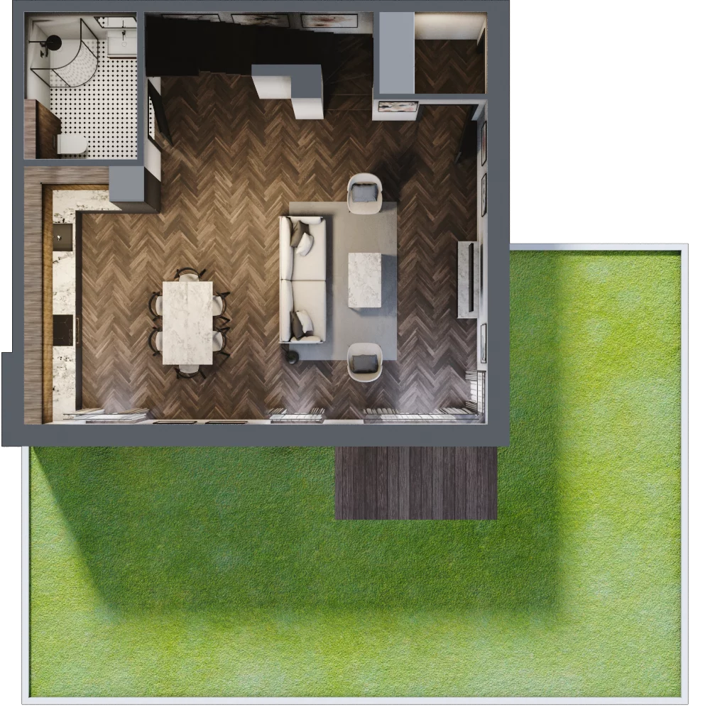 Dom 100,00 m², oferta nr 15.2, Tesoro Golf Park 4PLEX, Pętkowice, ul. Parkowa