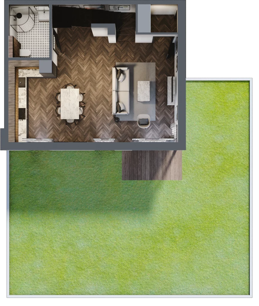 Dom 91,00 m², oferta nr 29.2, Tesoro Golf Park 4PLEX, Pętkowice, ul. Parkowa
