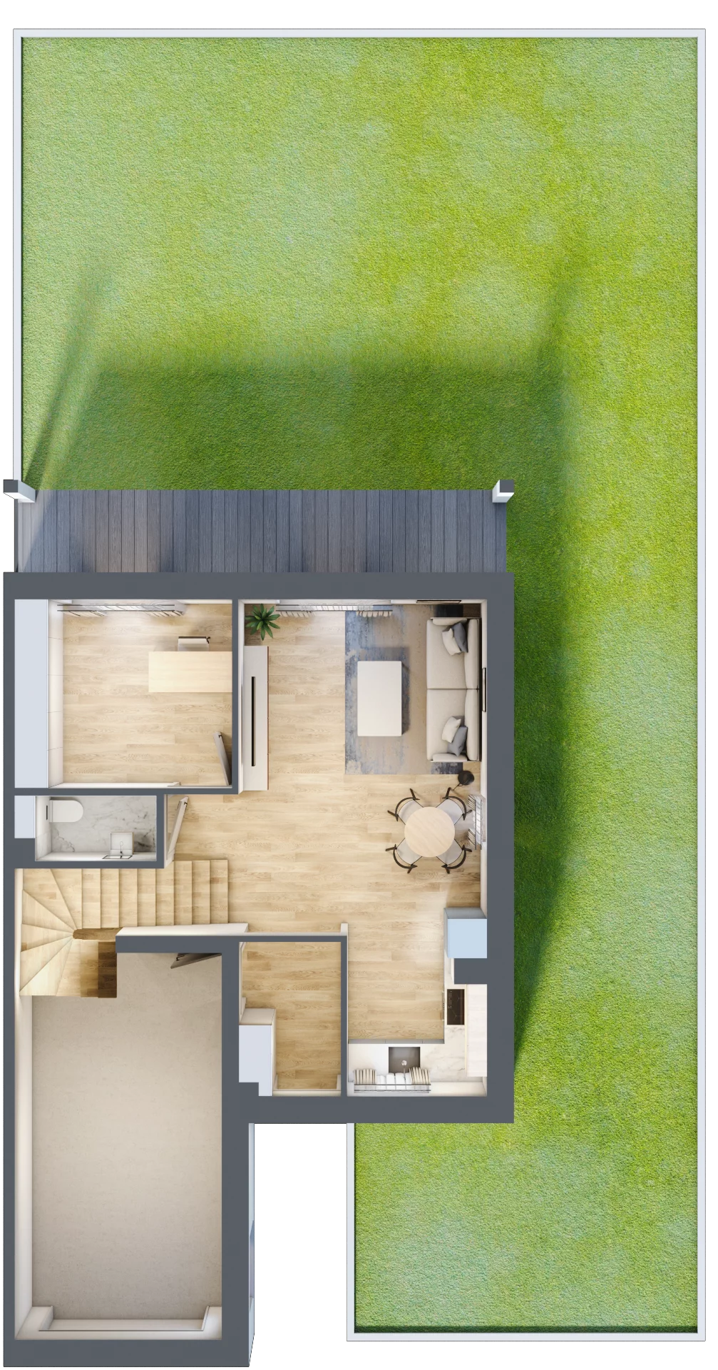 Dom 124,07 m², oferta nr 1.4, Ostoja Sękocin, Sękocin Stary, ul. Sękocińska 89