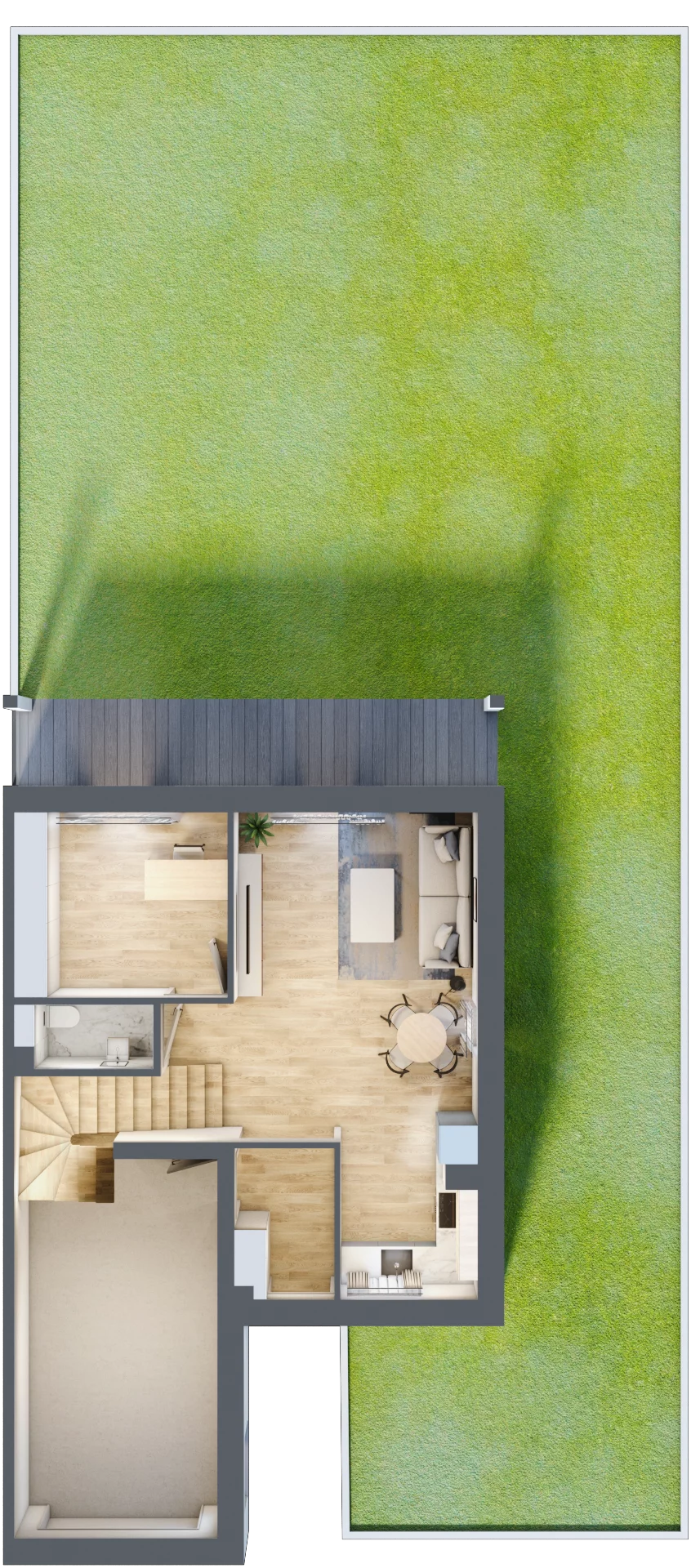 Dom 124,07 m², oferta nr 3.4, Ostoja Sękocin, Sękocin Stary, ul. Sękocińska 89