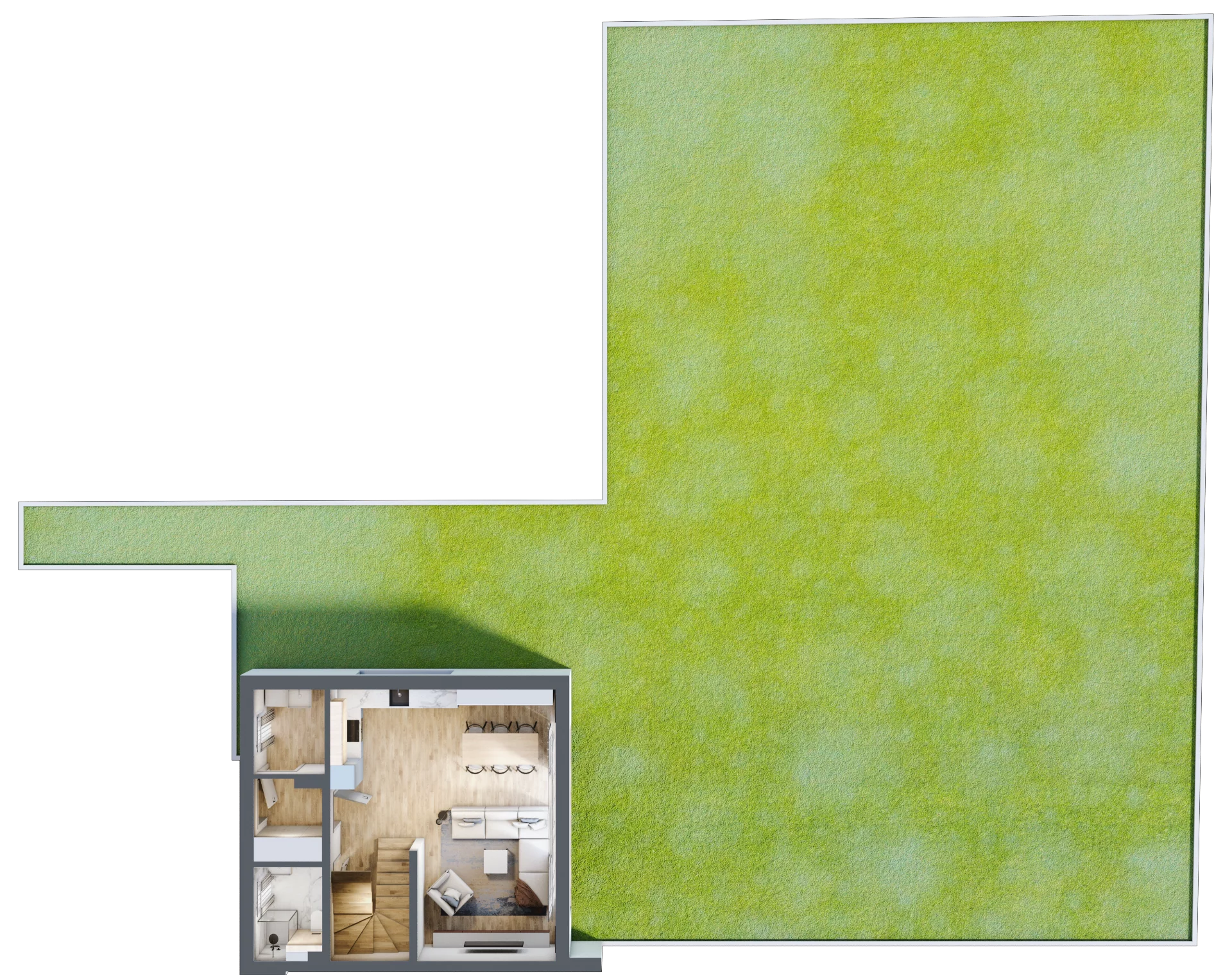 Dom 96,95 m², oferta nr 1/1, Brzegowa Park etap II, Łomianki, ul. Brzegowa