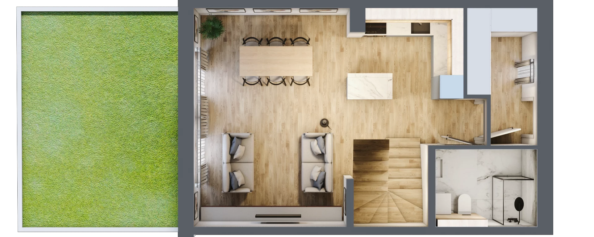 Dom 84,68 m², oferta nr 11.a, Leszczyńskiego 25, Warszawa, Ursus, Gołąbki, ul. Leszczyńskiego 25