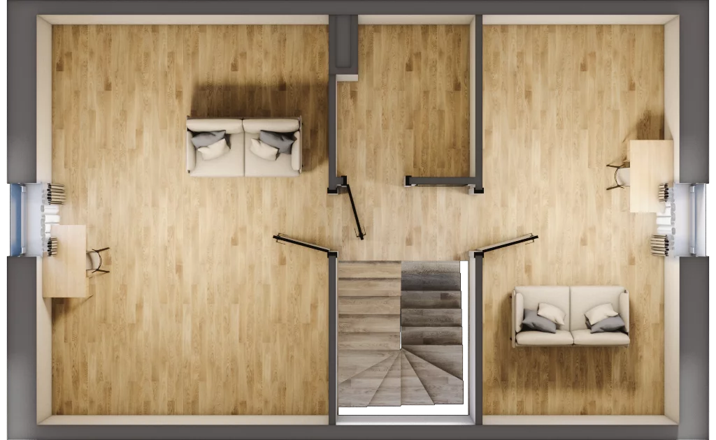 Dom 84,68 m², oferta nr 11.b, Leszczyńskiego 25, Warszawa, Ursus, Gołąbki, ul. Leszczyńskiego 25