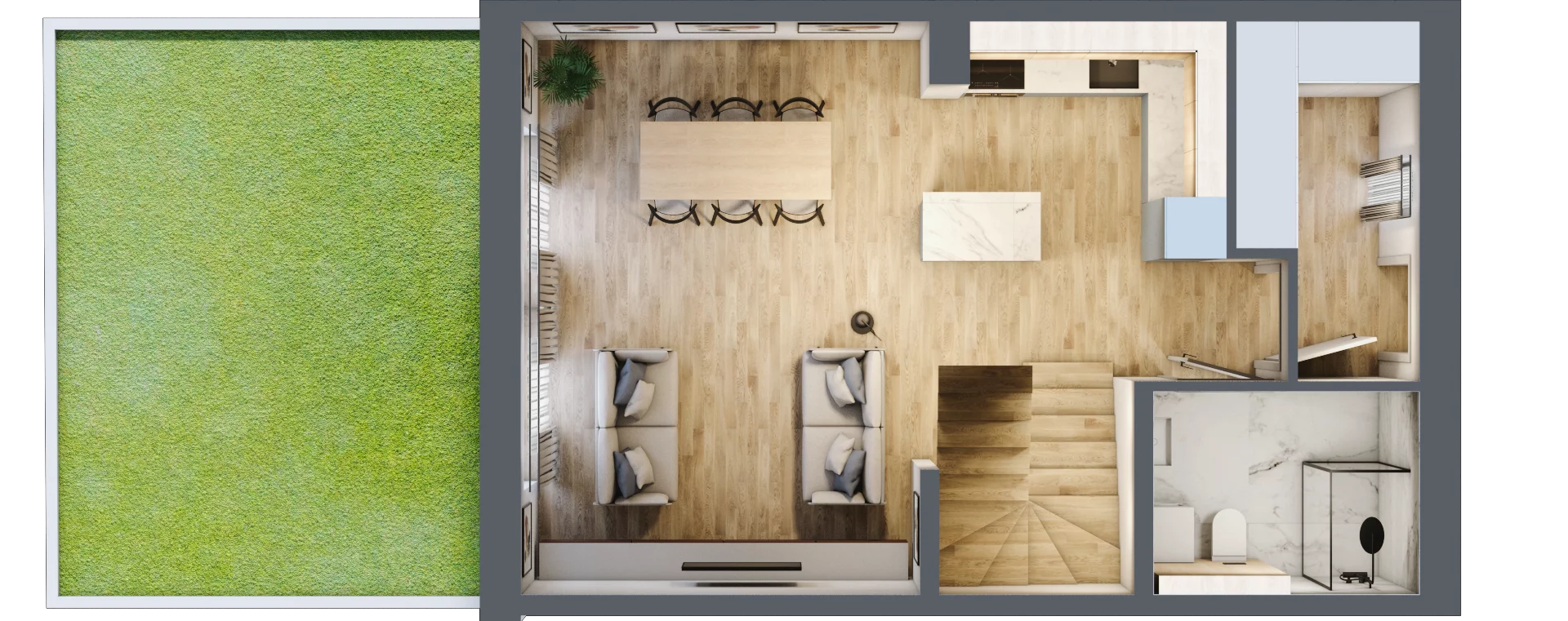 Dom 84,68 m², oferta nr 13.a, Leszczyńskiego 25, Warszawa, Ursus, Gołąbki, ul. Leszczyńskiego 25