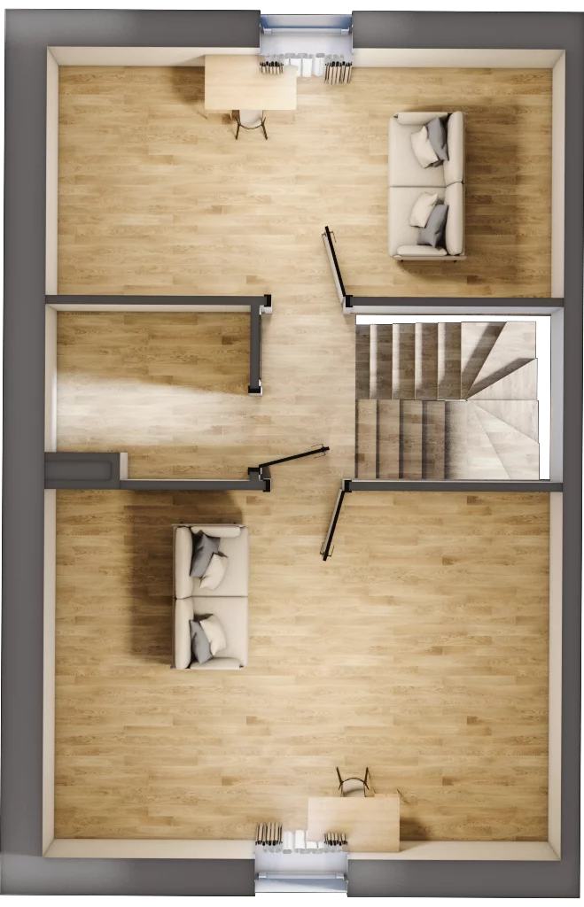 Dom 84,68 m², oferta nr 13.b, Leszczyńskiego 25, Warszawa, Ursus, Gołąbki, ul. Leszczyńskiego 25